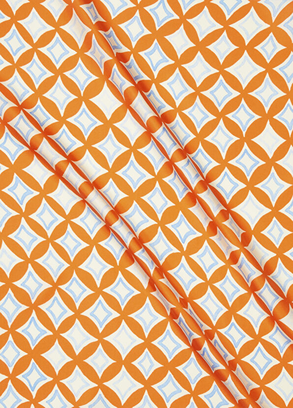 Beymen Club Turuncu İpek Eşarp - 2