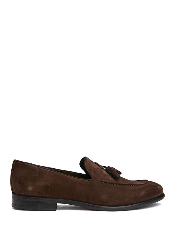 Beymen Club Brown Tassel Detailed Leather Loafer - 1