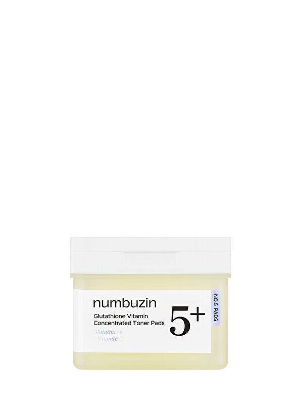 Numbuzin No.5+ Glutathione Vitamin Concentrated Brightening 70's Tonic Pad - 1