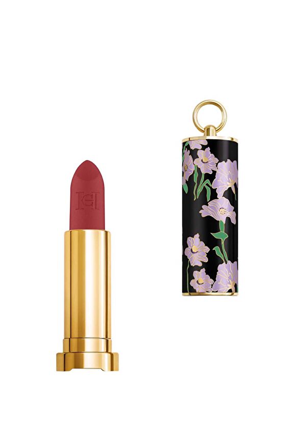 Carolina Herrera Fabulous Kiss The Lipstick Blur Matte Vamp Style - 2