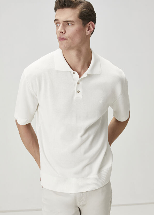 Beymen Club Off-White Polo Knitwear - 4