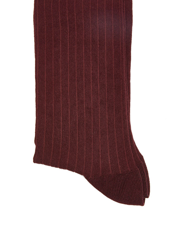 Beymen Club Burgundy Thin Bamboo Men's Socks - 2