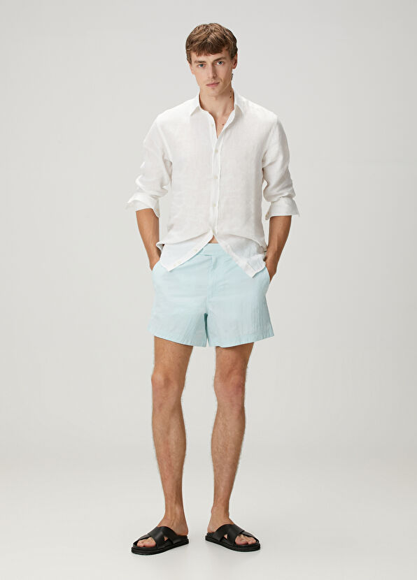 Zegna Underwear Açık Mavi Mayo - 1