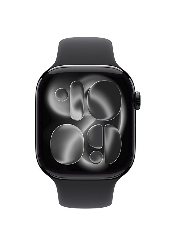 Apple Watch Series 11 GPS 46mm Simsiyah Alüminyum Kasa ve Siyah Spor Kordon Akıllı Saat MEUW4TU/A - S/M - 2