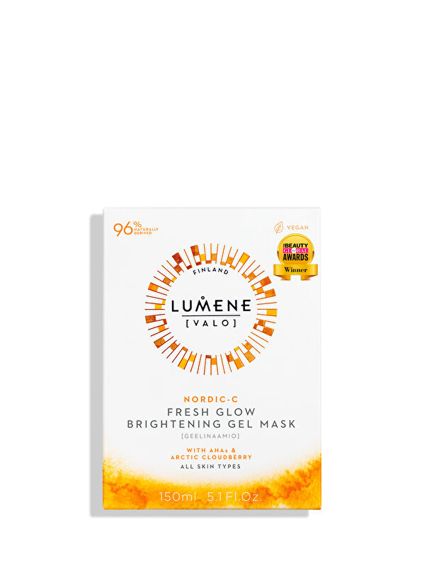 Lumene Fresh Glow Brightening Gel Mask Aydınlatıcı Maske 150 ml - 2