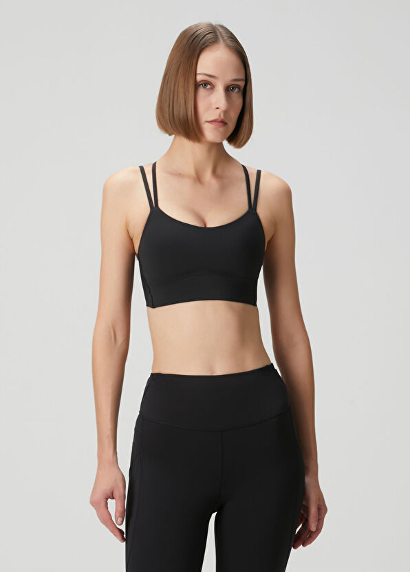 lululemon Like a Cloud Longline Black Sports Bra B/C - 1