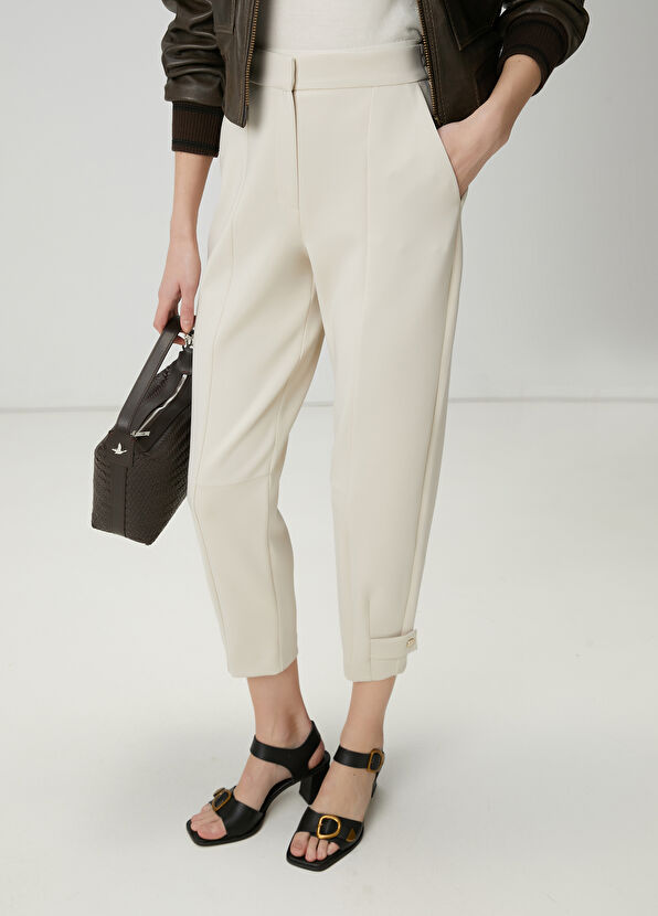 Beymen Club Trousers With Off-White Epaulettes - 3