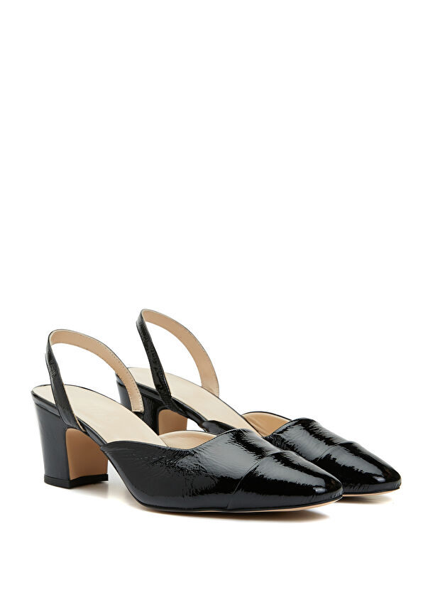 Beymen Club Black Leather Heels - 2