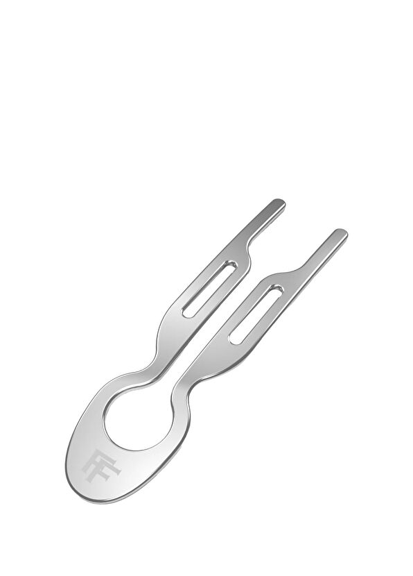 Fiona Franchimon Franchimon Nº1 Hairpin Finish White Gold Steel Women's Hair Clip - 1