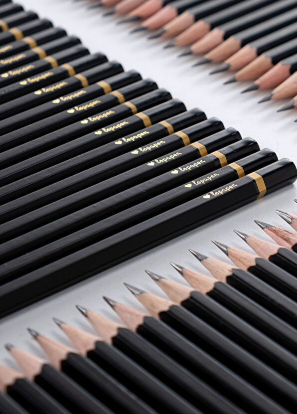 Lopapen 6'lı Siyah 2B Kurşun Kalem Seti - 4