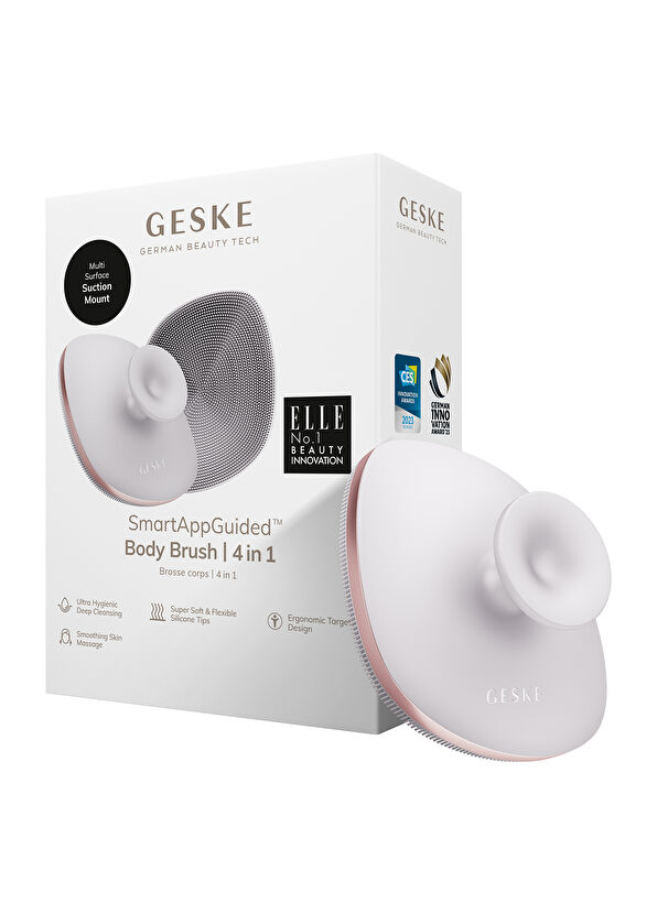 Geske Body Brush White 4-in-1 Metal Detailed Body Brush - 3