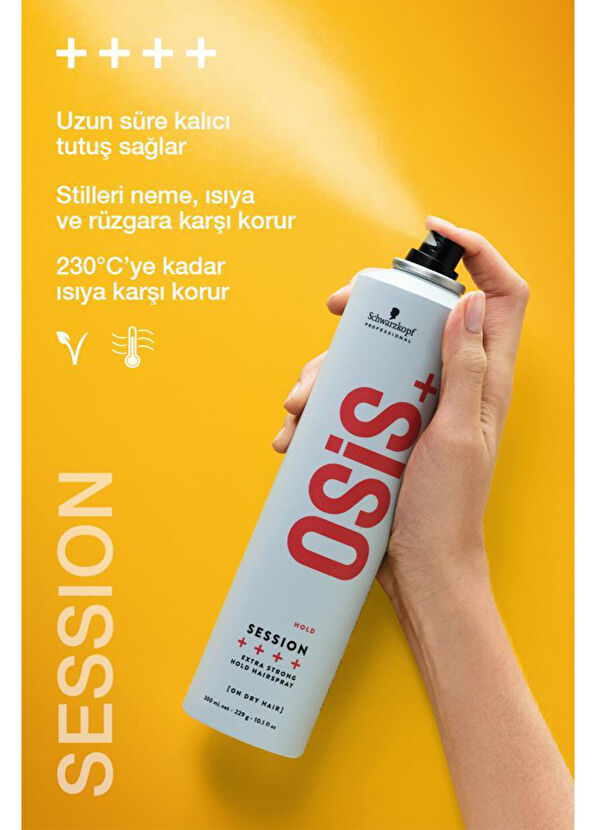 Osis Session Extra Strong Hold Hair Spray 300 ml - 2
