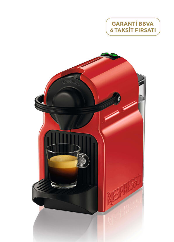Nespresso C40 Red İnissia Kapsüllü Kahve Makinesi - 1