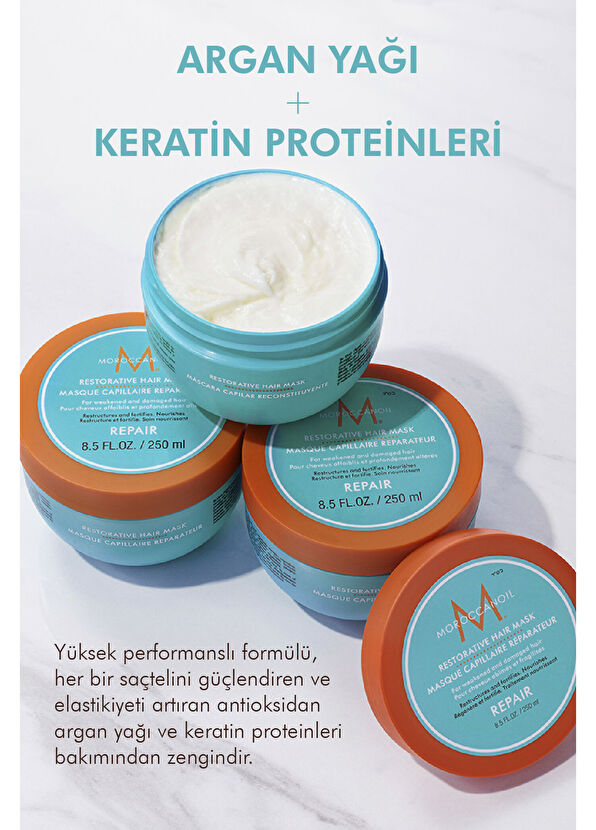 Moroccanoil Restorative Canlandırıcı Saç Maskesi 250 ml - 3