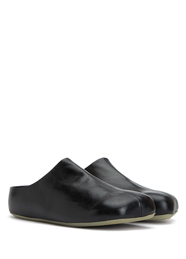 MM6 Maison Margiela Black Men's Leather Shoes - 2