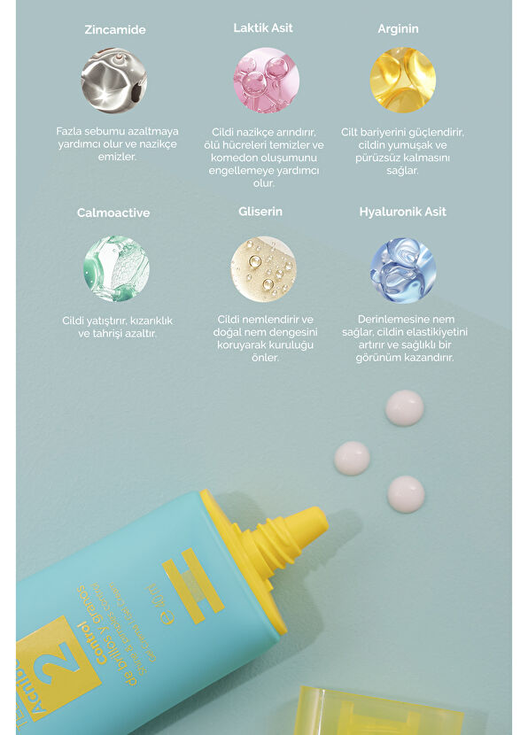 Isdin Acniben Shine & Pimples Control Akne Karşıtı Jel Krem 40 ml - 4