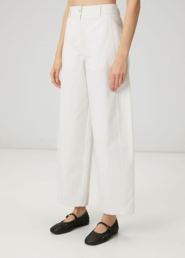 Beymen Club Off-white slouchy trousers - 4