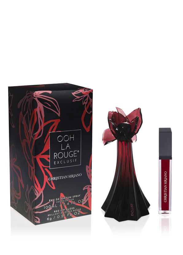 Christian Siriano Ooh La Rouge Exclusif EDP 100 ml + Lip Gloss Kadın Parfüm Seti - 1