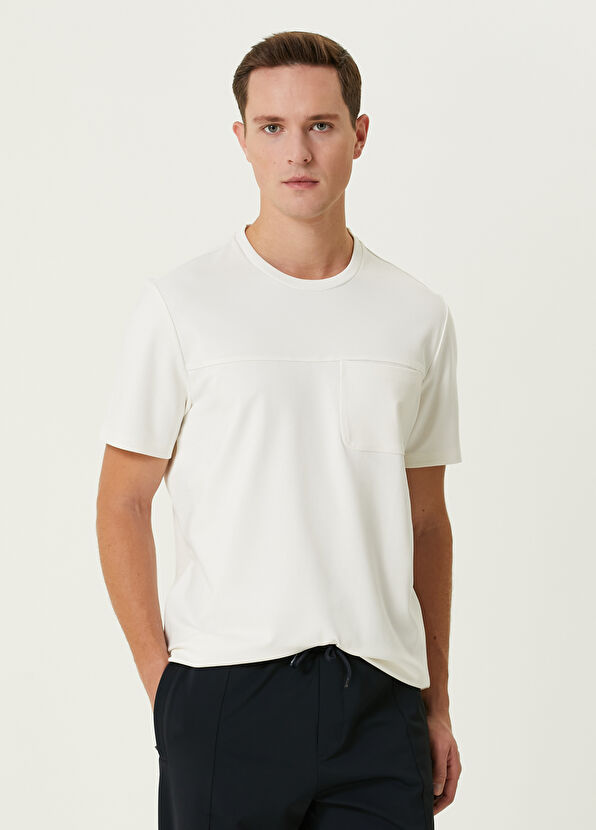 Beymen Club Kırık Beyaz T-shirt - 1