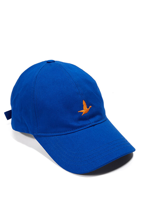 Beymen Club Mavi Kontrast Logolu Erkek Şapka - 1