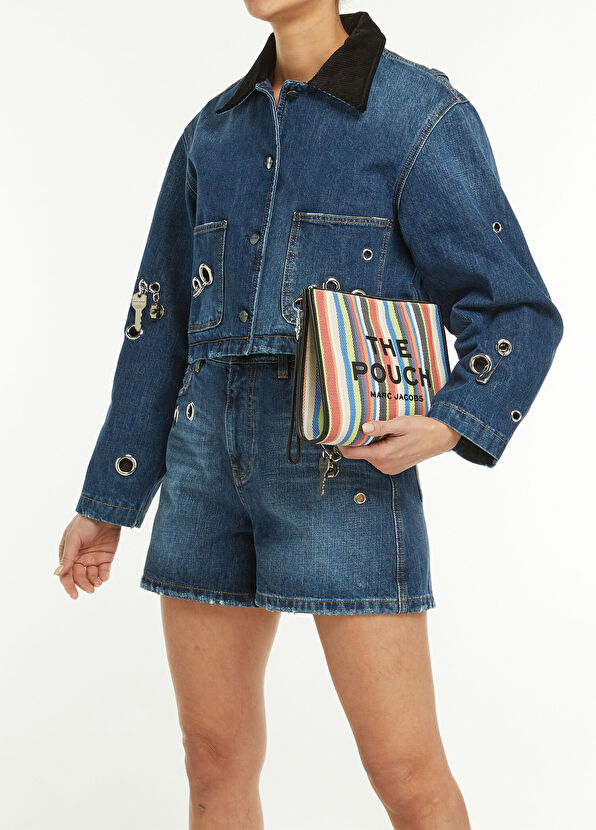 The Stripe Large Çok Renkli Kadın El Portföyü - Görsel 3