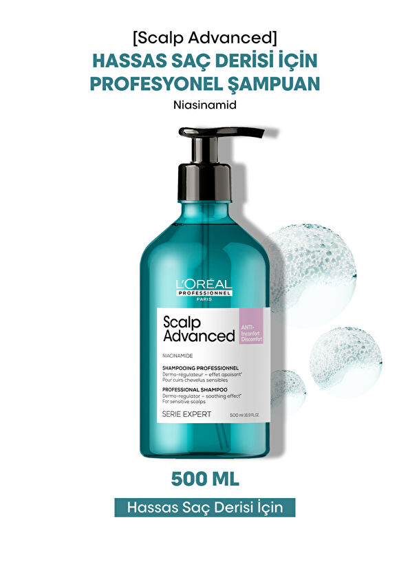Loreal Professionnel Serie Expert Scalp Advanced Hassas Saç Derisi için Profesyonel Şampuan 500 ml - 2