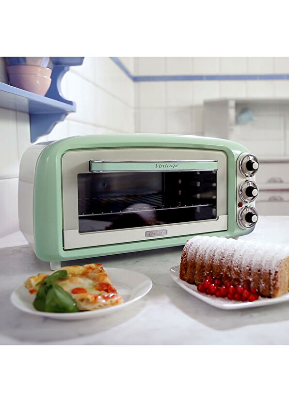 Ariete Vintage Green Mini Oven - 4