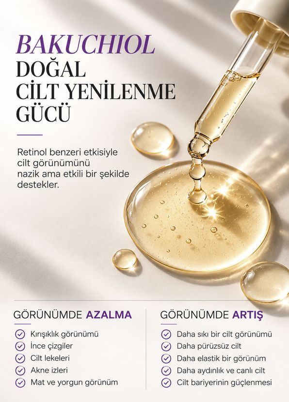 Physio Natura Bakuchiol Yaşlanma Karşıtı Konsantre Cilt Serumu 30 ml - 3