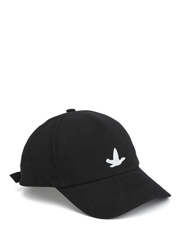 Beymen Club Black Logo Embroidered Men's Hat - 1