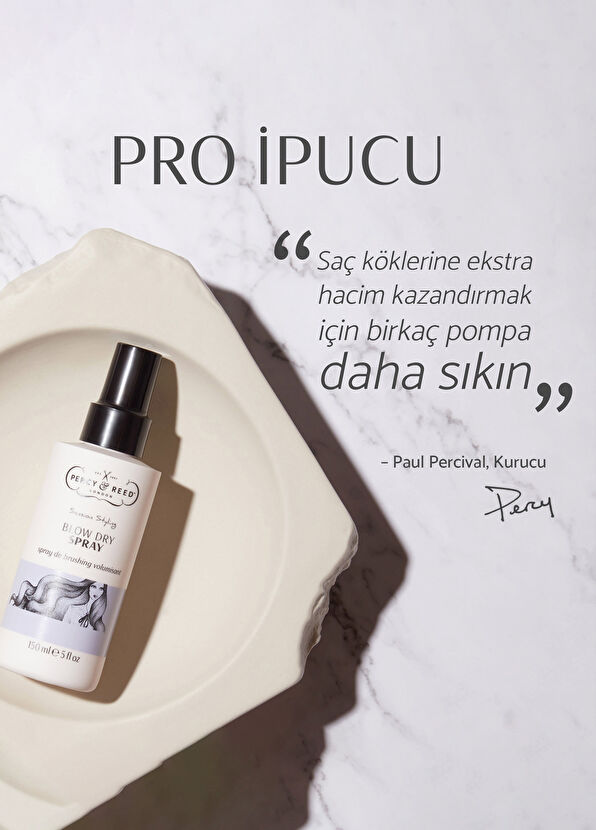Percy & Reed Session Styling Parlaklık Veren Isı Koruyucu Fön Spreyi 150 ml - 2