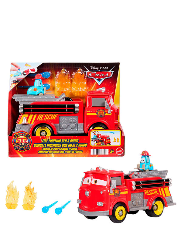 Disney Cars Fire Truck Playset JFL54 - 4