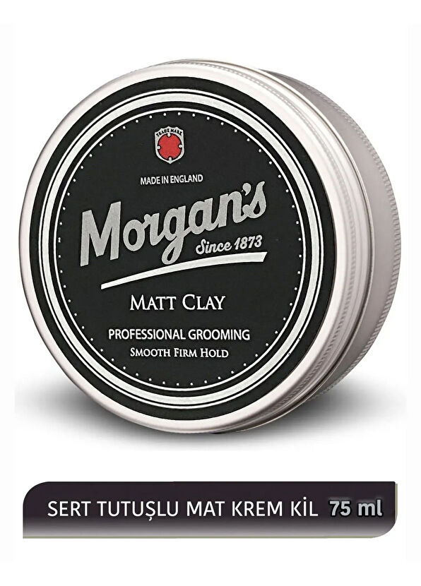 Morgan's Pomade Matt Clay Smooth Firm Hold Şekillendirici Saç Macunu 75 ml - 2