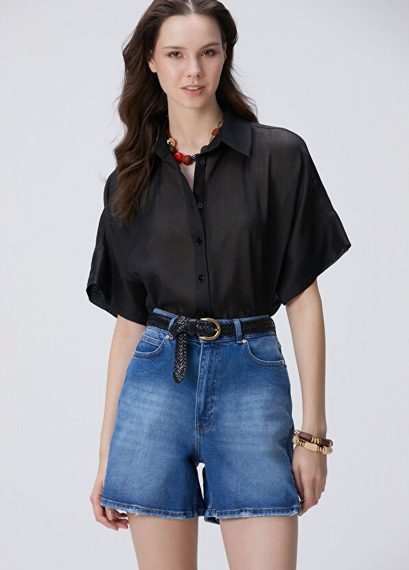 Network Siyah Gömlek - 1