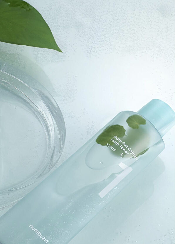 Numbuzin No.1 Pure-Full Calming Herb Yatıştırıcı ve Canlandırıcı Yüz Toniği 300 ml - 3