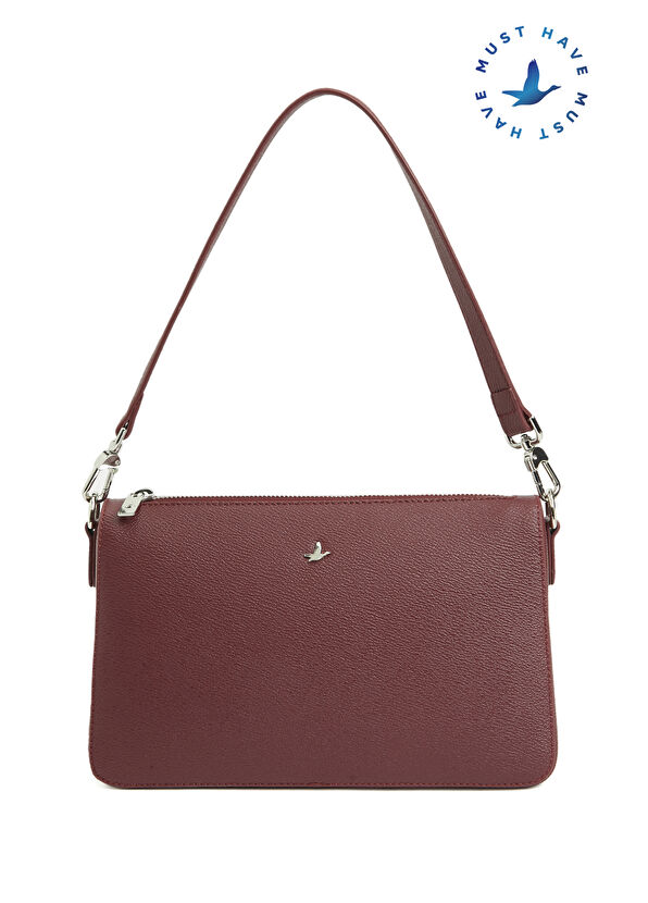 Beymen Club Picollo Bordo Kadın Omuz Çantası - 1
