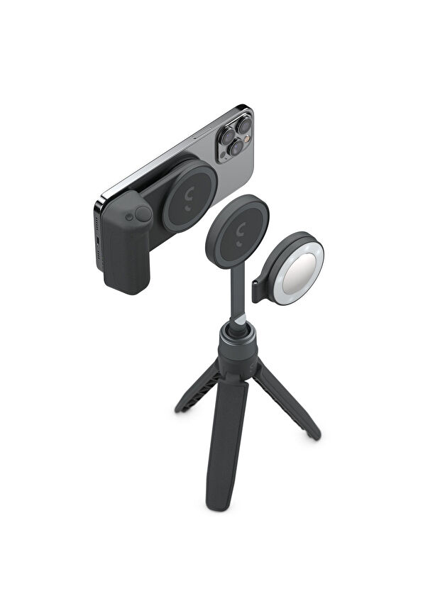 ShiftCam Midnight Fotoğraf Video Çekim Kiti Magsafe Powerbank Özellikli Led Işıklı Vlog Seti - 2