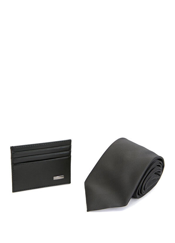 Beymen Hediye Siyah Erkek Deri Aksesuar Seti - 2