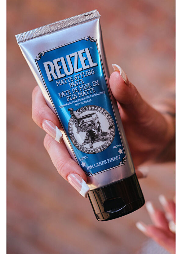Reuzel Matte Styling Paste Medium Holder Matte Cream Wax Jelly for Men 100 ml - 4