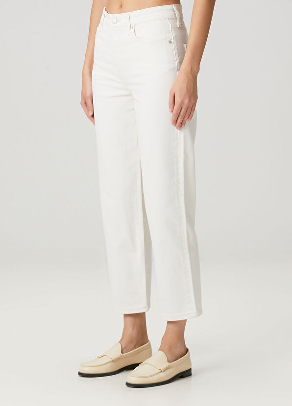 Tommy Jeans Layla Slim Straight Beyaz Jean Pantolon - 2