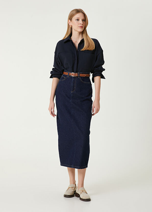 Beymen Club Navy Blue Outer Shirt - 3