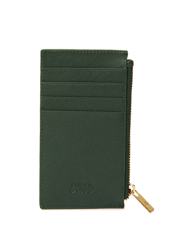 Beymen Club Yeşil Kadın Deri Kartlık - 2