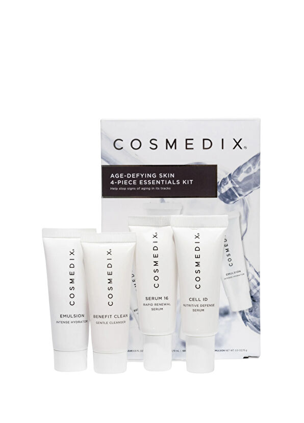 Cosmedix Age-Defying Skin 4 Pieces Essentials Anti-Aging & Purifying & Moisturizing Skin Care Kit - 1