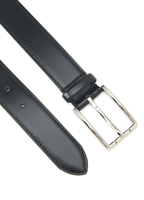 Beymen Club Siyah Erkek Deri Kemer - 2