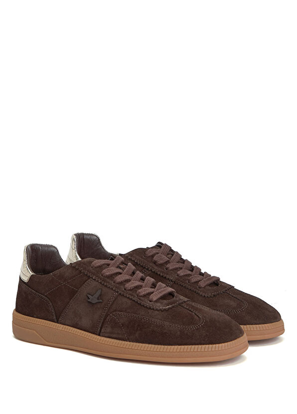 Beymen Club Kahverengi Kadın Deri Sneaker - 2