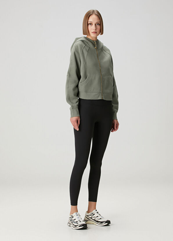 Align High Rise Siyah Tayt 25" - Görsel 2