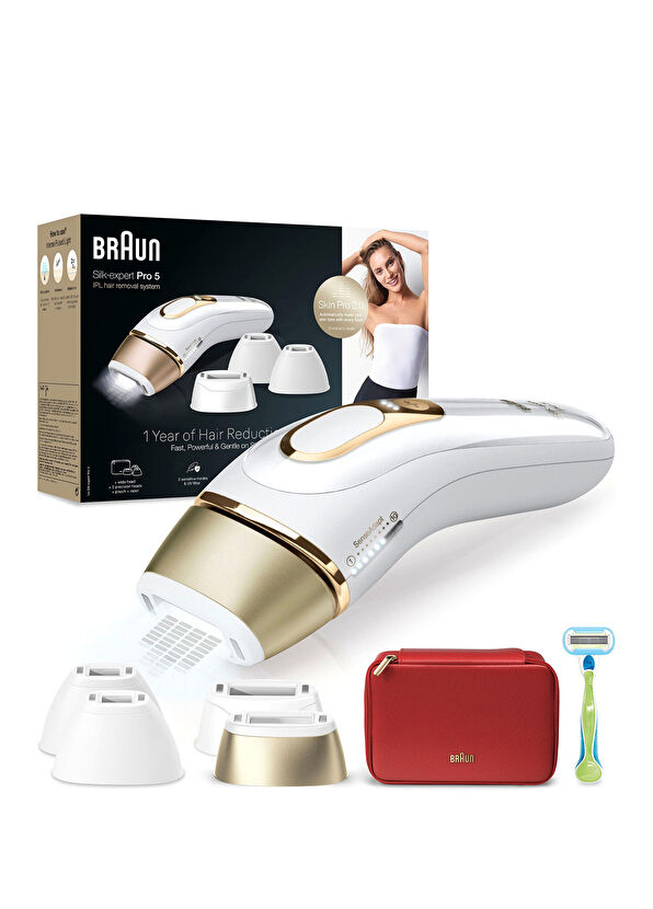 Braun Silk·Expert Pro 5 PL5382 Çanta ve 4 Başlıklı IPL Lazer Epilasyon Aleti + Venus Tıraş Makinesi - 2