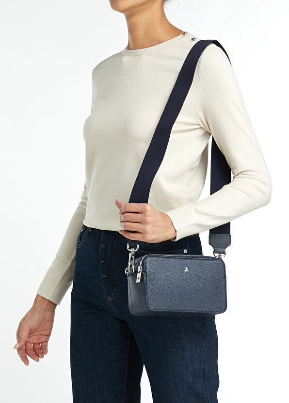 Beymen Club Picollo Lacivert Kadın Çapraz Çanta - 2
