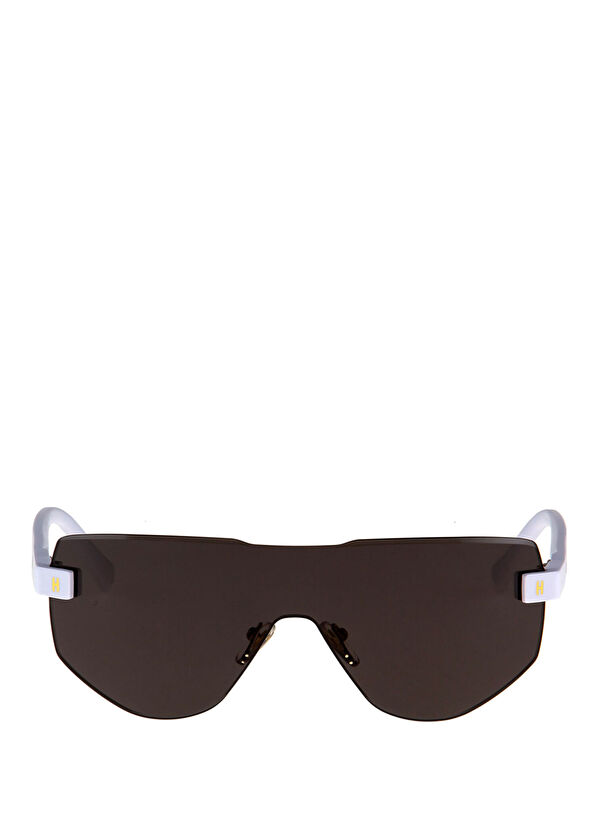 Burcu Esmersoy x Hermossa HM 1598 C 3 Pilot Beyaz Asetat Unisex Güneş Gözlüğü - Görsel 3