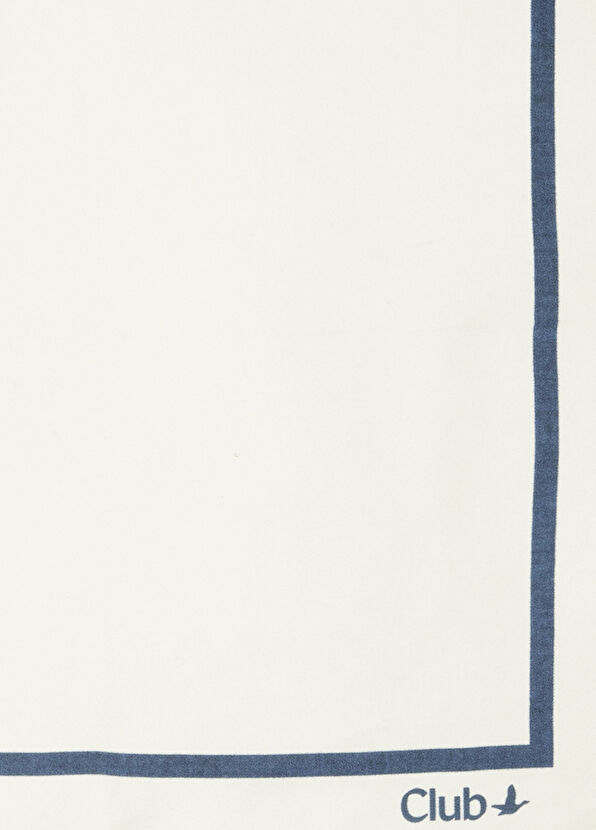 Beymen Club White Silk Sachet Handkerchief - 2