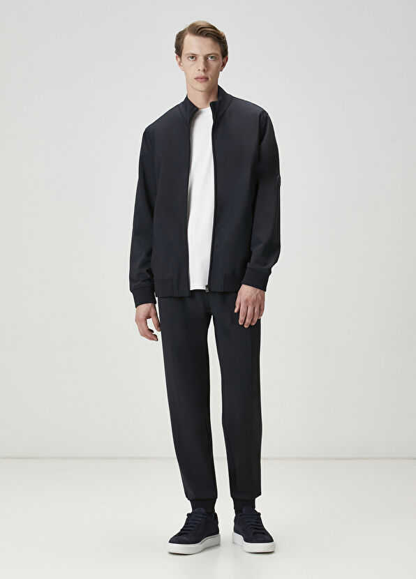 Beymen Club Lacivert Beli Kordonlu Jogger Pantolon - 1